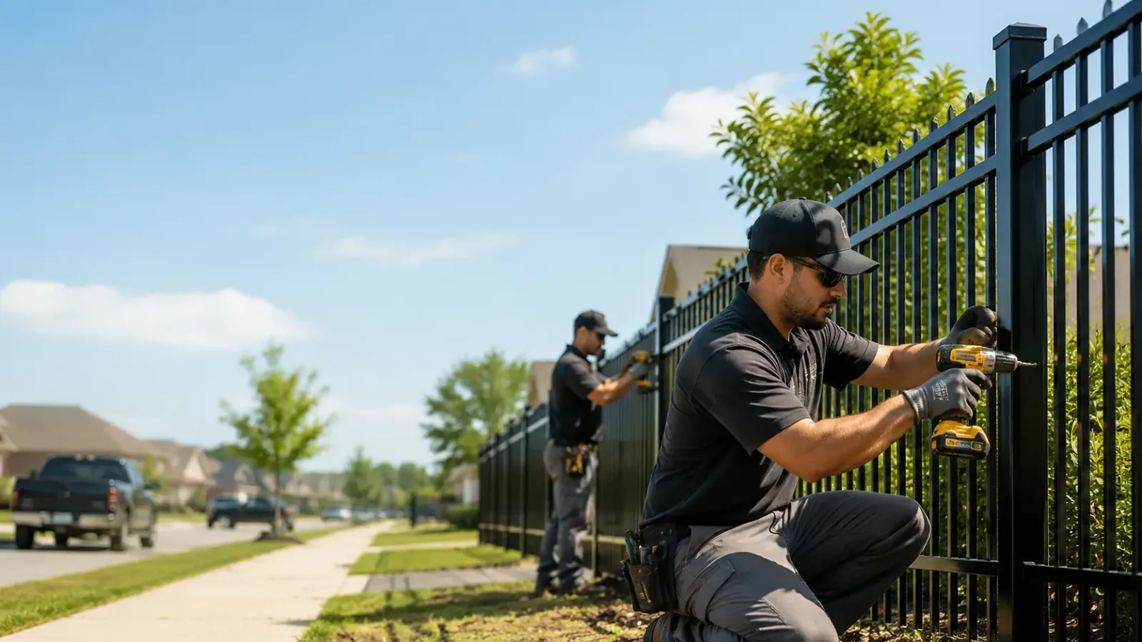 Metal Fence Installation in Bowler, WI